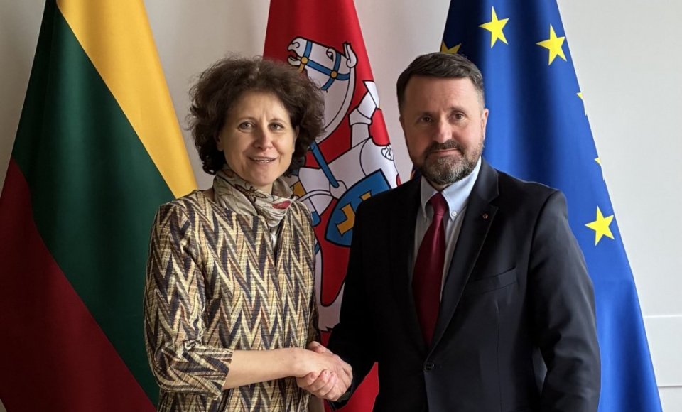 Užsienio reikalų viceministrės A. Plepytės susitikimas su Lenkijos užsienio reikalų viceministru...