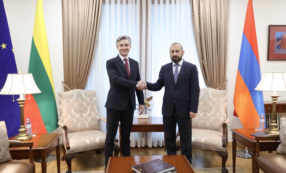 Budrys in Yerevan: Lithuania firmly supports the European choice of the Armenian people