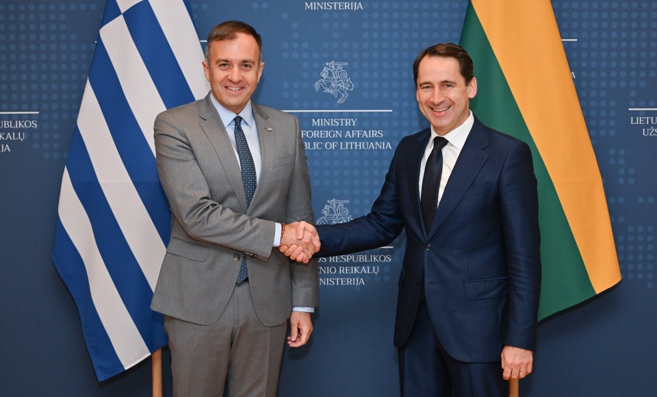 Viceministras S. Mitkus: Lietuva ir Graikija aktyviai bendradarbiaus ruošiantis pirmininkavimui Europos Sąjungos Tarybai 