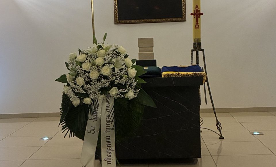 Kanclerė A. Stakėnienė pagerbė Igno Kailiaus atminimą