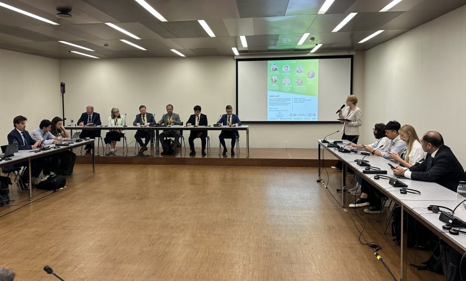 Lietuva WSIS forume Ženevoje pristatė Vilniaus konvenciją kaip pavyzdį pasaulinei dirbtinio intelekto valdysenai