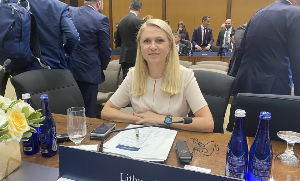 Chancellor Stakėnienė attends ministerial meeting on Political Terrorism in Washington