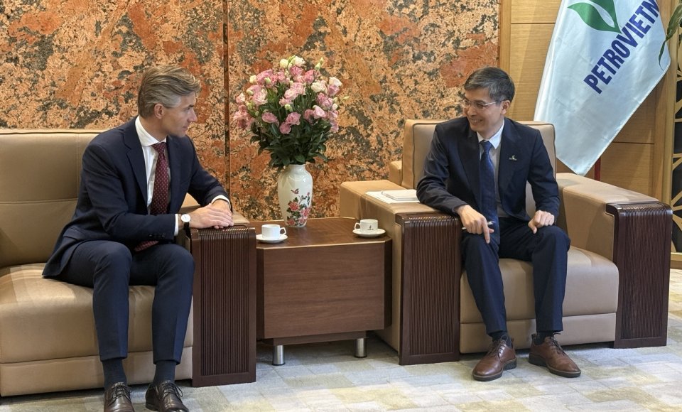 Budrys discusses cooperation with Vietnam’s largest energy company