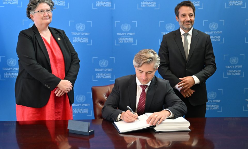 Lithuania signs the United Nations Convention against Cybercrime