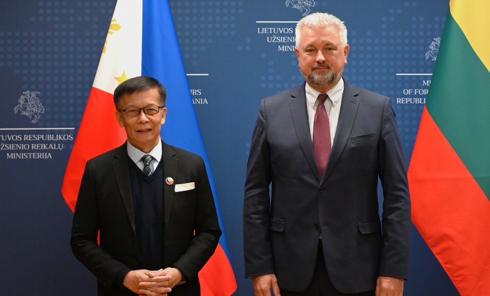 Vice-Minister Verbickas: ensuring responsible labour migration is key in cooperation with the Philippines