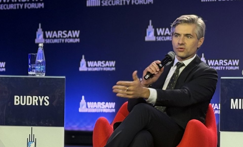 K. Budrys Varšuvos saugumo forume: ES plėtra turi tapti strateginiu Europos saugumo projektu