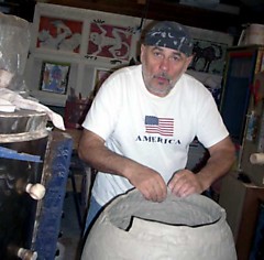 Alvydas Pakarklis ruošiasi parodai Lietuvoje. Asmeninio albumo nuor.