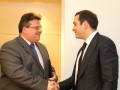 Linkevičius (left) and Alasania