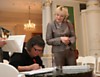La journaliste Judith Lewonig et la vice-ministre lituanienne des Affaires étrangères Asta Skaisgirytė Liauškienė