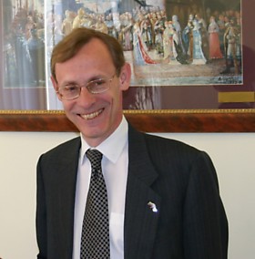 JK ambasadorius Lietuvoje Simonas BUTTAS. Ambasados archyvo nuotr.