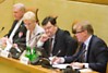 А.Ажубалис на открытии Парламентского форума Сообщества демократий  в Сейме
