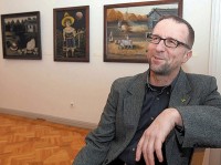 Dailės istorikas S.Mikulionis bene metus paaukojo rengdamas Pirosmanio parodą. A.Ožič nuotr.