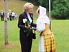 А. Скайсгирите Ляушкене в Румшишкес 
