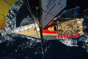 Apiplaukusi pasaulį jachta „Ambersail“ į Lietuvą grįš vasarą. Buriuotojų nuotr. 