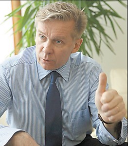 Prisistatymas tarptautinei bendruomenei ir užsienio kolegoms, A.Ažubalio nuomone, pavyko sklandžiai. „LŽ“ nuotr. 