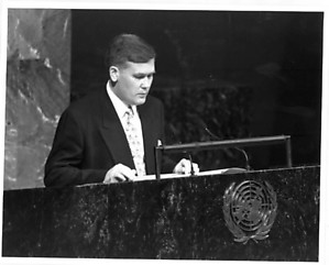 Užsienio reikalų ministerijos sekretorius Oskaras Jusys (URM archyvo nuotr.)