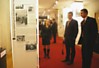Pupils view the exhibition
