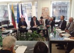 A meeting with representatives of Jewish organizations in the U.S.
