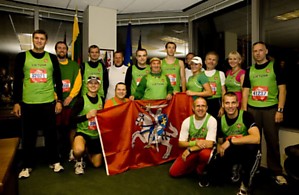 Lietuviai Čikagos maratone. LR konsulato Čikagoje nuotr.