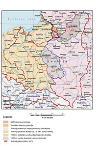 Pirmą kartą skelbiamas 1939 m. Molotovo ir Ribbentropo pakto slaptųjų protokolų realizavimo žemėlapis