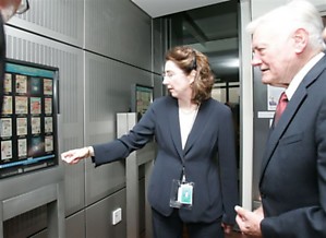Prezidentas Valdas Adamkus žiniasklaidos muziejuje 