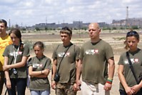 Svaras džiaugiasi, kad dešimties draugijoje per šešiolika dienų nė vieno konflikto. Nuotr. G.Liaudansko-Svaro.
